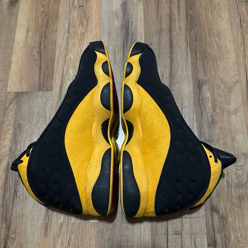 Air Jordan 13 Melo Class Of 2002 Black Yellow 414571-035 Size 9.5
